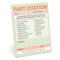 Fart Citation Nifty Note Pad