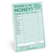 Where’s My Money? Weekly Spending Tracker Pad